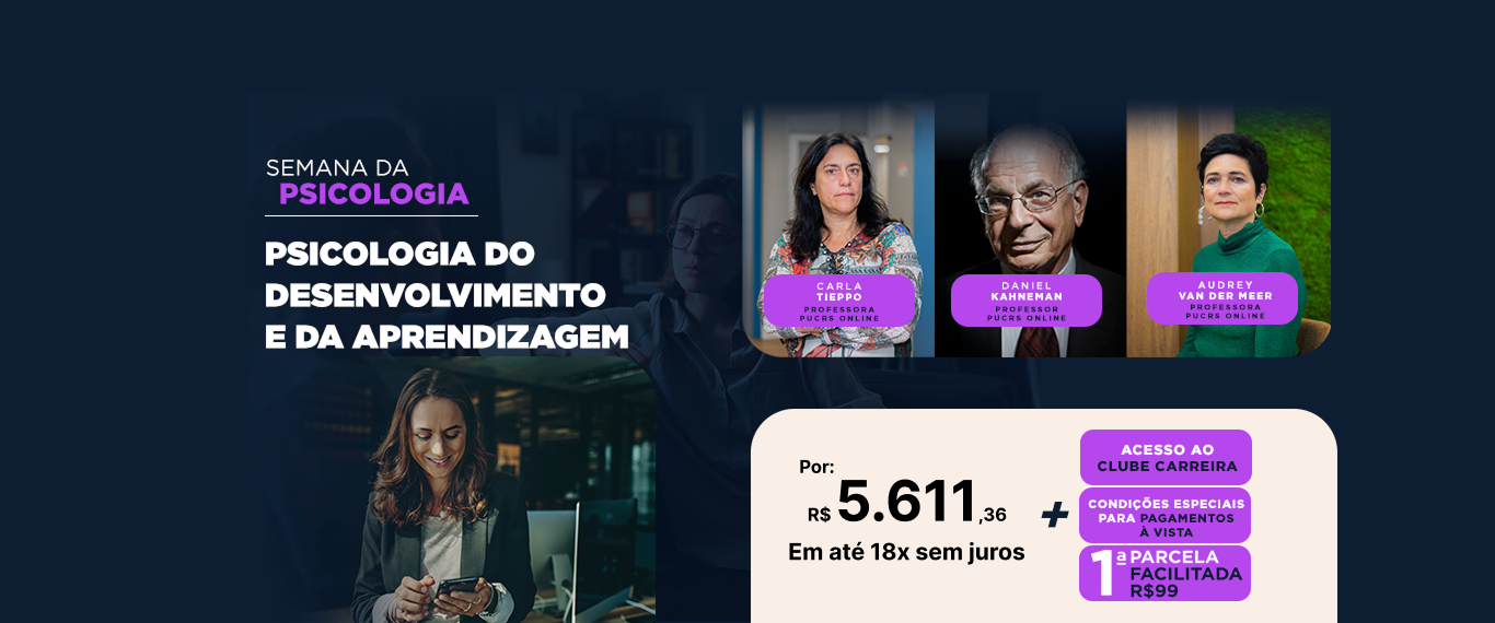 Pós-Graduação em Psicologia do Desenvolvimento e da Aprendizagem