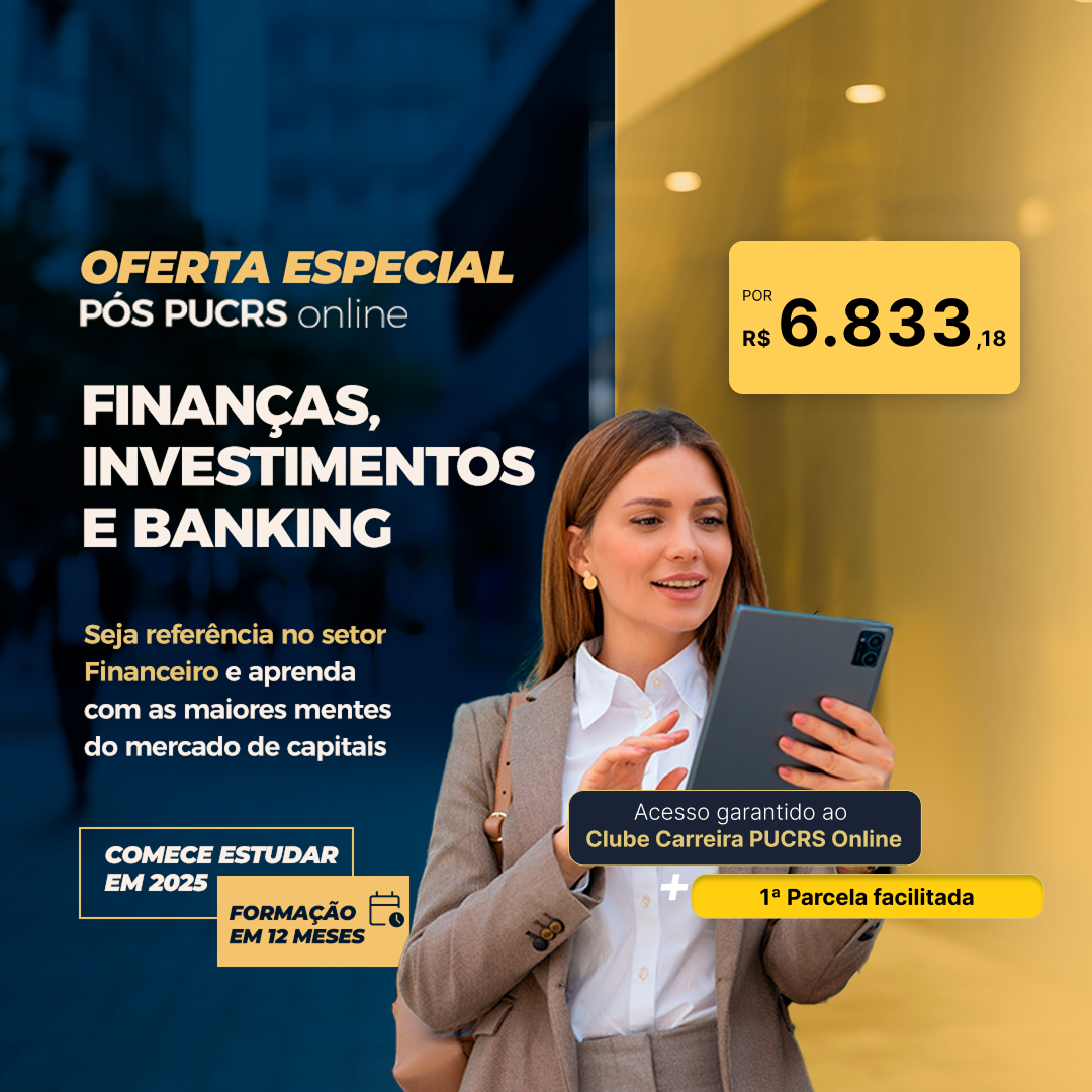 Pós-Graduação em Finanças, Investimentos e Banking | Lançamentos
