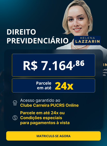 Pós-Graduação em Direito Previdenciário