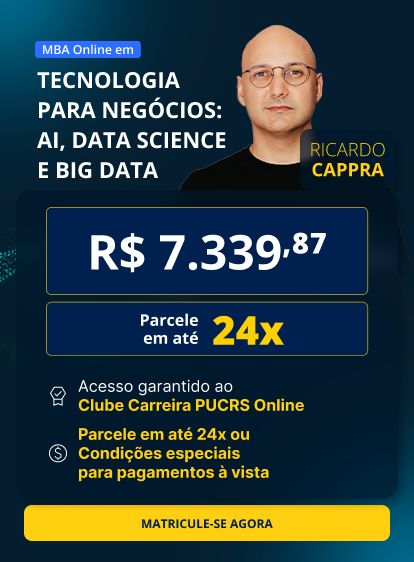 MBA em Tecnologia para Negócios: AI, Data Science e Big Data