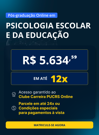 Pós-Graduação em Psicologia Escolar e da Educação