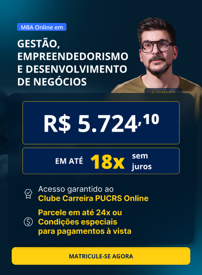 MBA em Gestão, Empreendedorismo e Desenvolvimento de Negócios