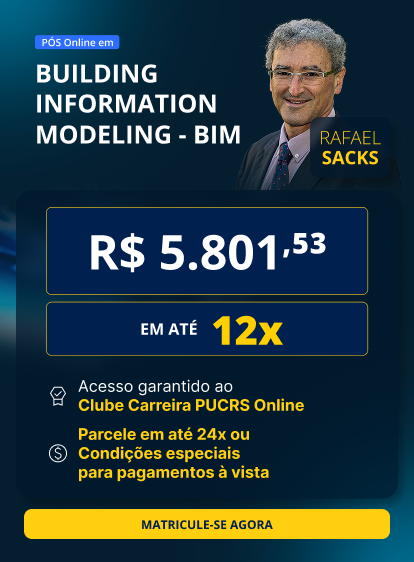 Pós-Graduação em Building Information Modeling - BIM | Edição 2025