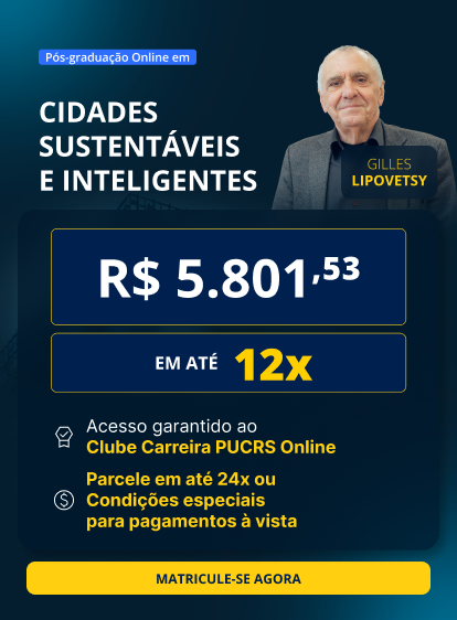 Pós-Graduação em Cidades Sustentáveis e Inteligentes