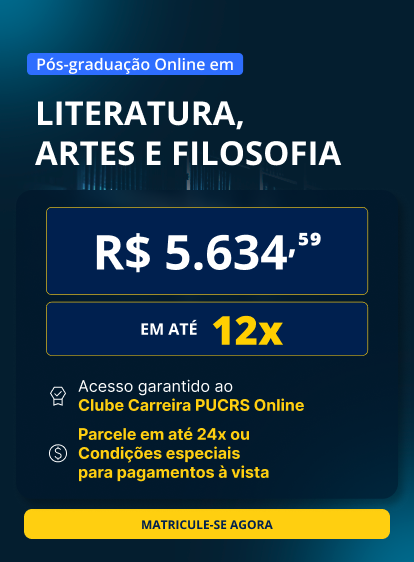 Pós-Graduação em Literatura, Artes e Filosofia