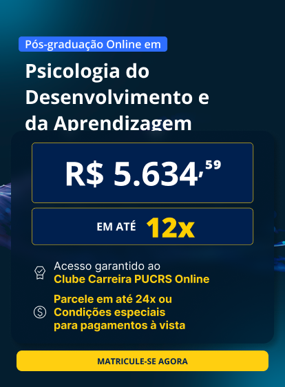 Pós-Graduação em Psicologia do Desenvolvimento e da Aprendizagem