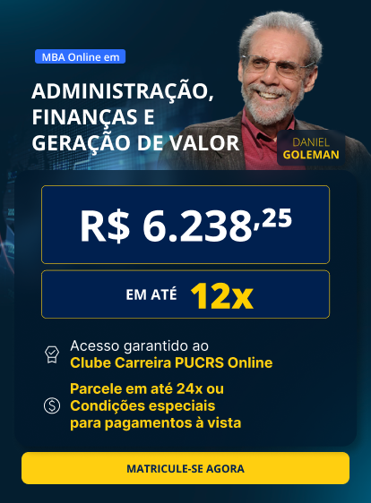 MBA em Administração, Finanças e Geração de Valor