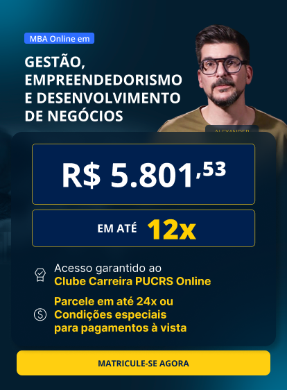 MBA em Gestão, Empreendedorismo e Desenvolvimento de Negócios