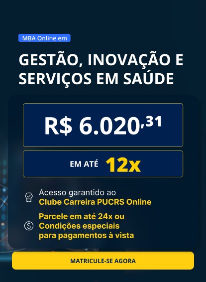 MBA em Gestão, Inovação e Serviços em Saúde