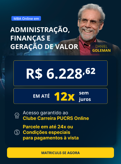 MBA em Administração, Finanças e Geração de Valor