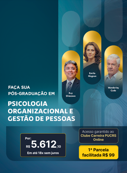 Pós-Graduação em Psicologia Organizacional e Gestão de Pessoas | Lançamentos