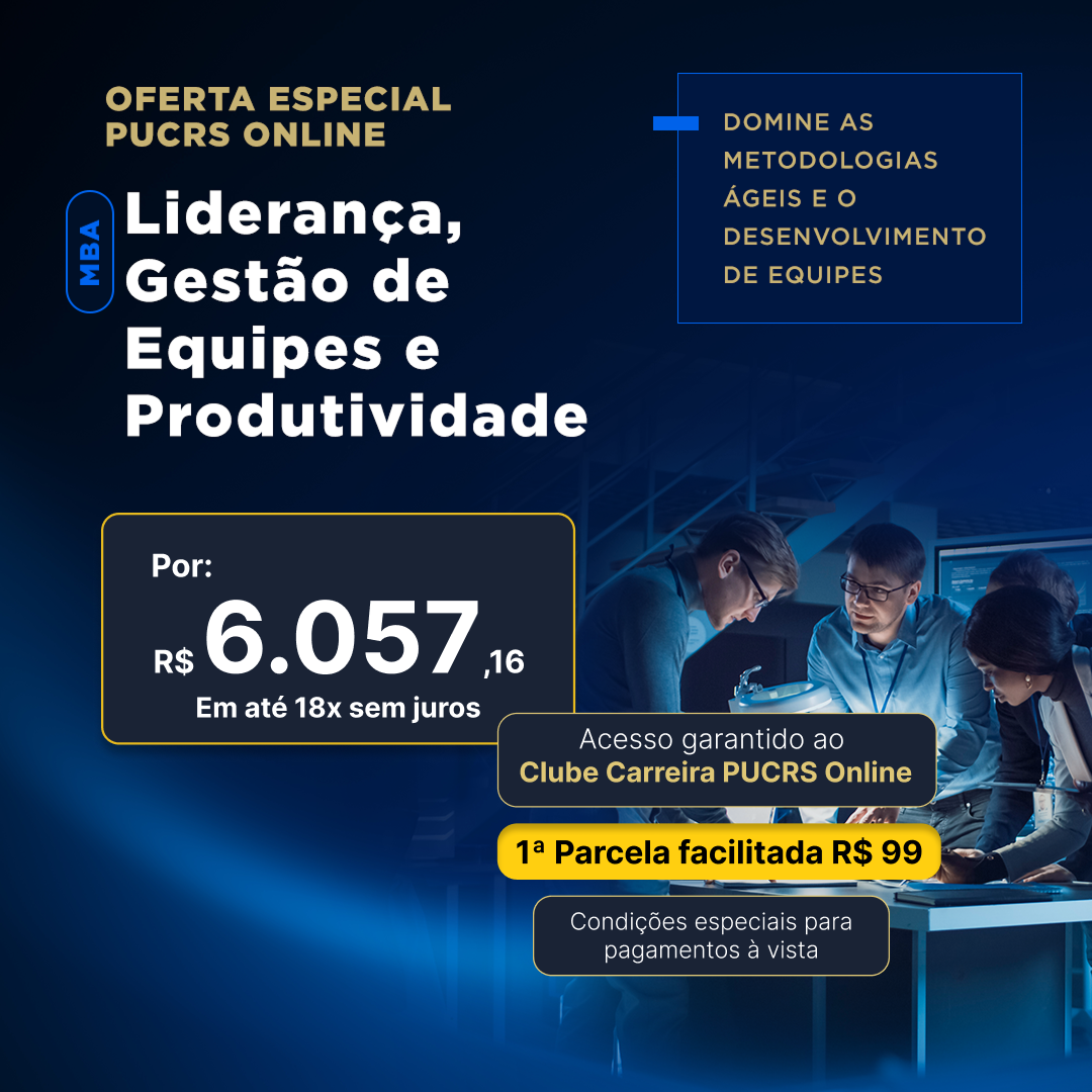 MBA em Liderança, Gestão de Equipes e Produtividade