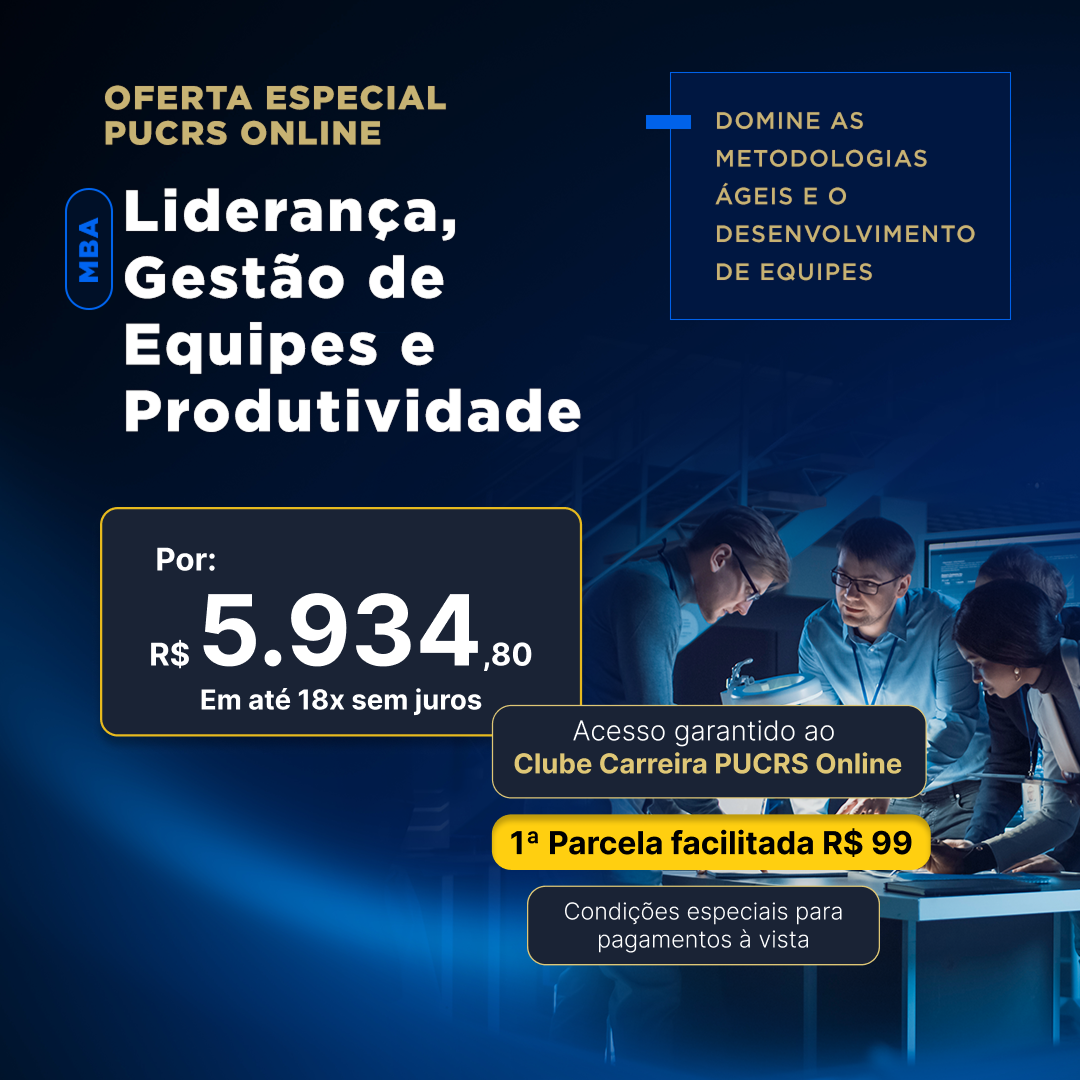 MBA em Liderança, Gestão de Equipes e Produtividade