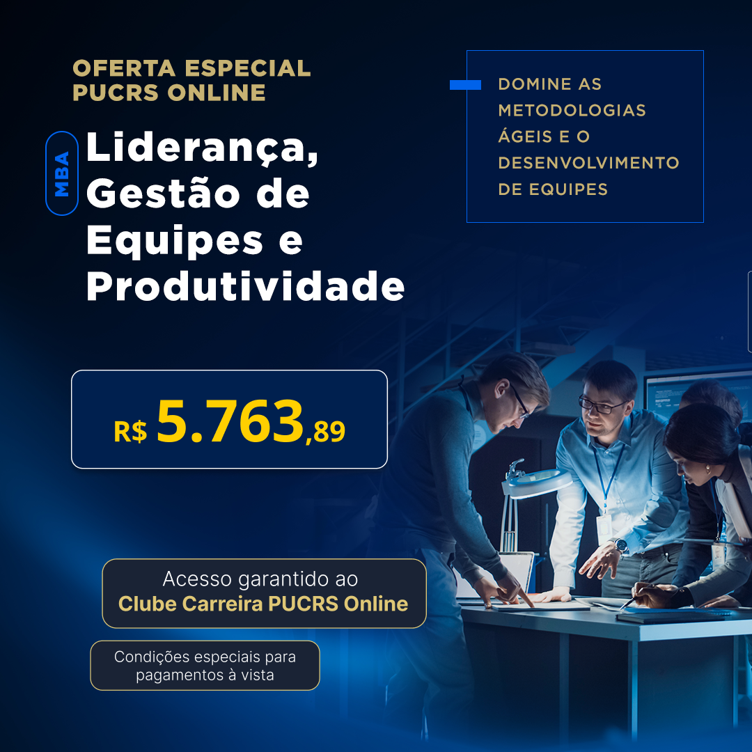 MBA em Liderança, Gestão de Equipes e Produtividade