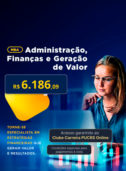 MBA em Administração, Finanças e Geração de Valor | Lançamentos
