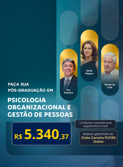 Pós-Graduação em Psicologia Organizacional e Gestão de Pessoas | Lançamentos