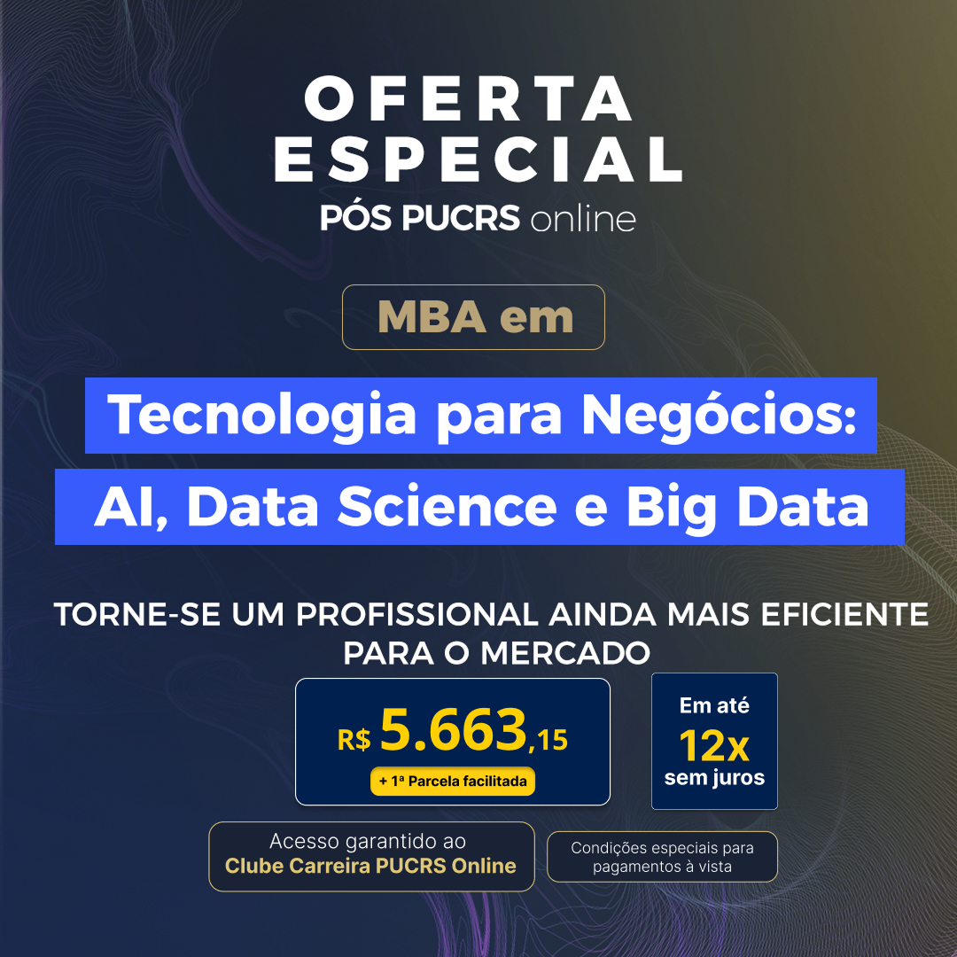 MBA em Tecnologia para Negócios: AI, Data Science e Big Data