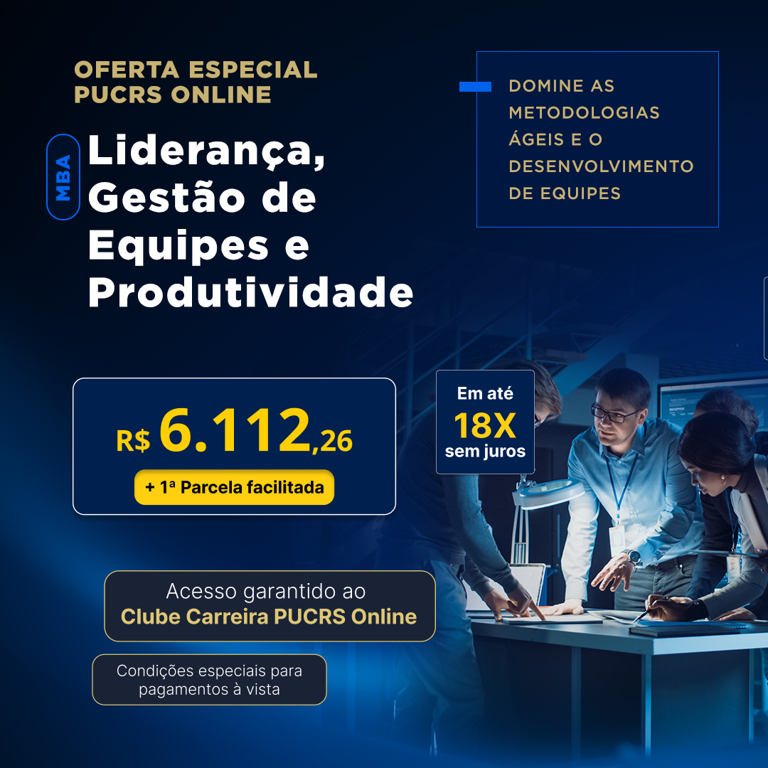 MBA em Liderança, Gestão de Equipes e Produtividade
