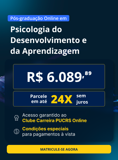 Pós-Graduação em Psicologia do Desenvolvimento e da Aprendizagem