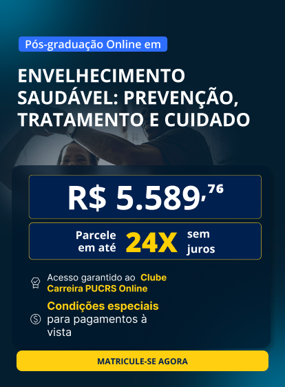 Pós-Graduação em Envelhecimento Saudável: Prevenção, Tratamento e Cuidado