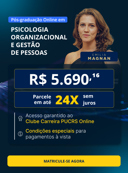Pós-Graduação em Psicologia Organizacional e Gestão de Pessoas | Lançamentos