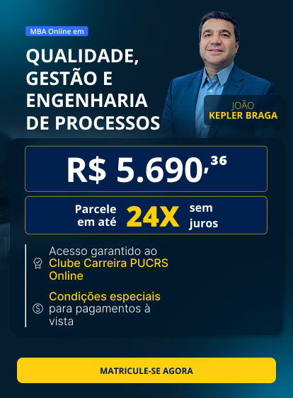MBA em Qualidade, Gestão e Engenharia de Processos