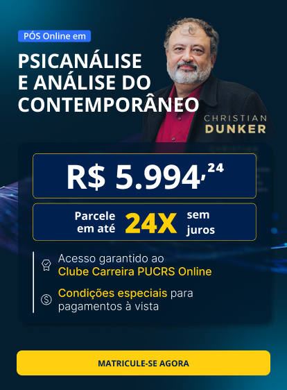 Pós-Graduação em Psicanálise e análise do contemporâneo | Edição 2025