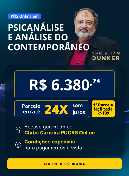 Pós-Graduação em Psicanálise e análise do contemporâneo | Edição 2025