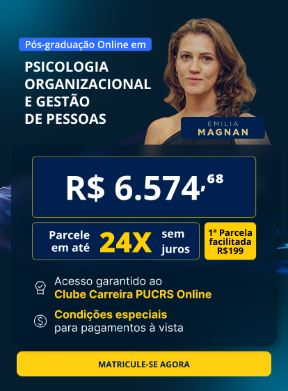 Pós-Graduação em Psicologia Organizacional e Gestão de Pessoas | Lançamentos