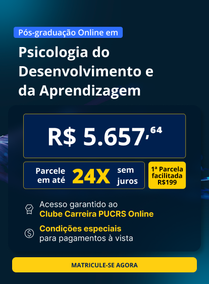 Pós-Graduação em Psicologia do Desenvolvimento e da Aprendizagem