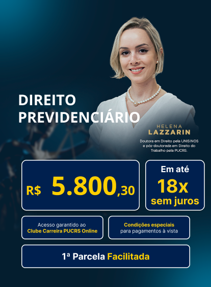 Pós-Graduação em Direito Previdenciário