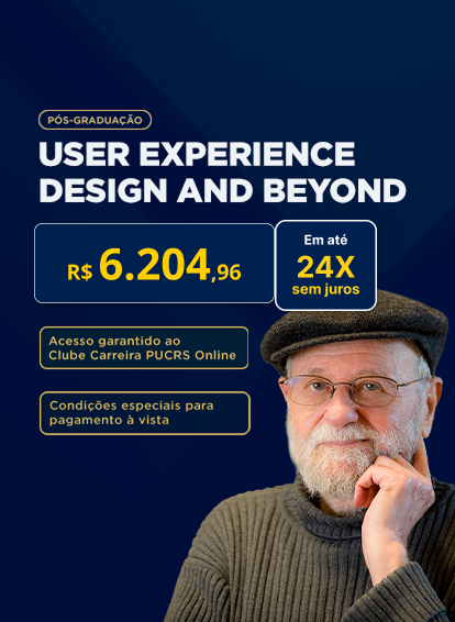 Pós-Graduação em User Experience Design and Beyond | Lançamentos