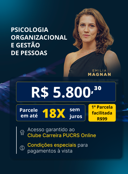 Pós-Graduação em Psicologia Organizacional e Gestão de Pessoas | Lançamentos