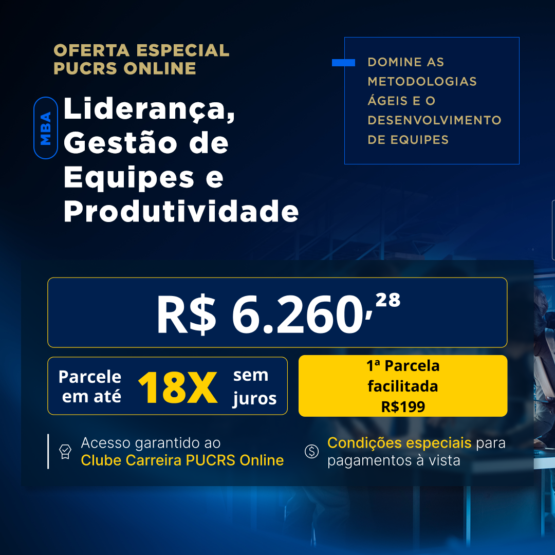 MBA em Liderança, Gestão de Equipes e Produtividade