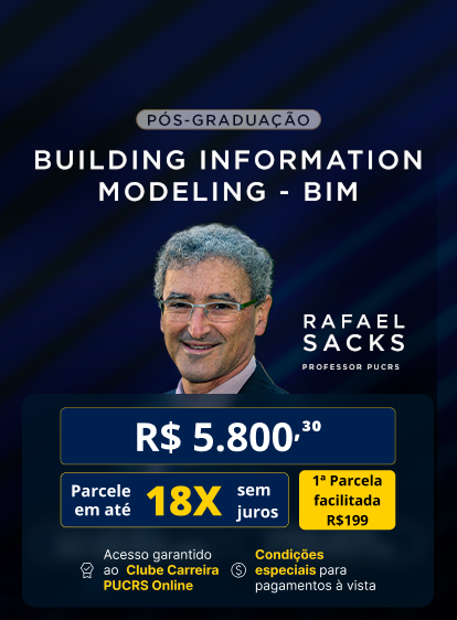 Pós-Graduação em Building Information Modeling - BIM | Edição 2025
