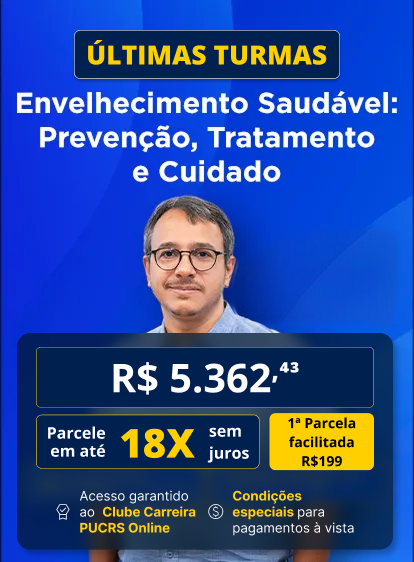 Pós-Graduação em Envelhecimento Saudável: Prevenção, Tratamento e Cuidado