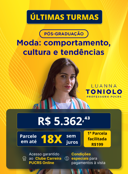 Pós-Graduação em Moda: comportamento, cultura e tendências		