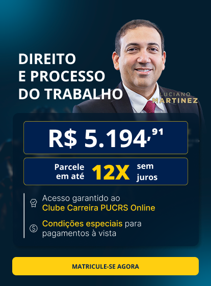 Pós-Graduação em Direito e Processo do Trabalho