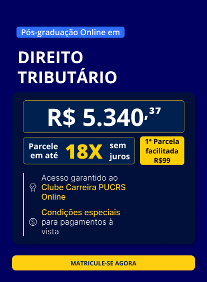 Pós-Graduação em Direito Tributário