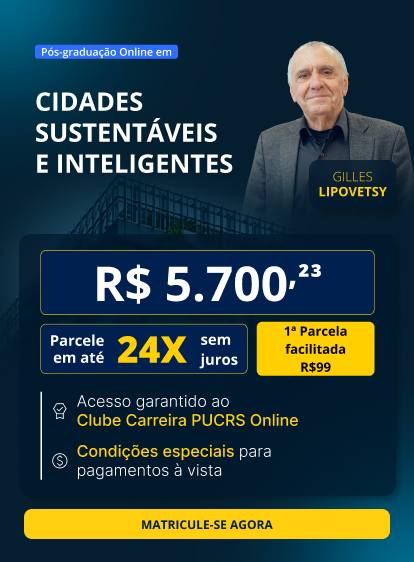 Pós-Graduação em Cidades Sustentáveis e Inteligentes
