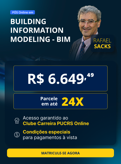 Pós-Graduação em Building Information Modeling - BIM | Edição 2025
