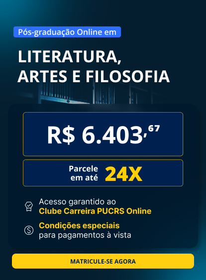 Pós-Graduação em Literatura, Artes e Filosofia		