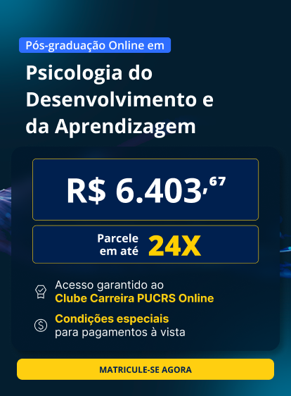 Pós-Graduação em Psicologia do Desenvolvimento e da Aprendizagem