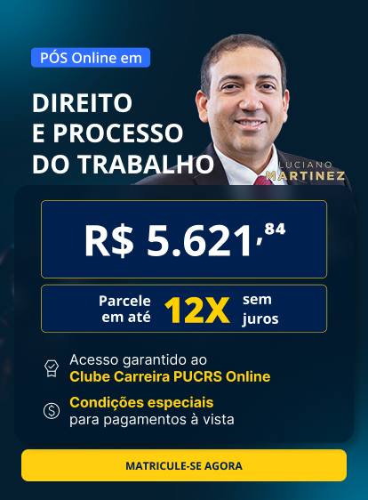 Pós-Graduação em Direito e Processo do Trabalho