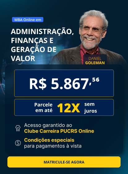 MBA em Administração, Finanças e Geração de Valor | Lançamentos