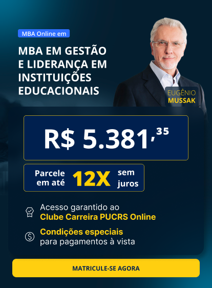 MBA em Gestão e Liderança em Instituições Educacionais