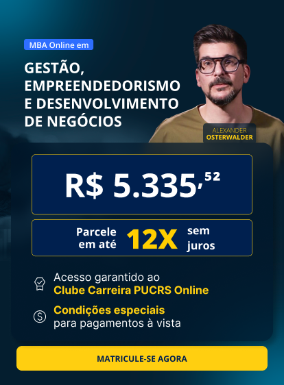 MBA em Gestão, Empreendedorismo e Desenvolvimento de Negócios