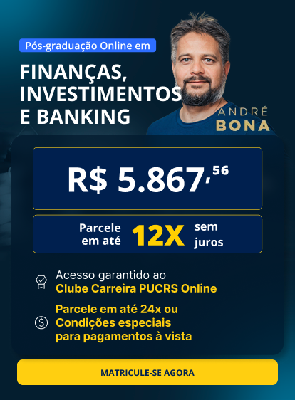 Pós-Graduação em Finanças, Investimentos e Banking | Lançamentos