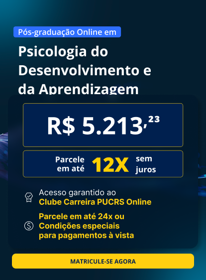 Pós-Graduação em Psicologia do Desenvolvimento e da Aprendizagem