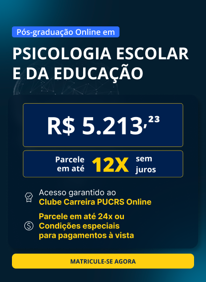 Pós-Graduação em Psicologia Escolar e da Educação